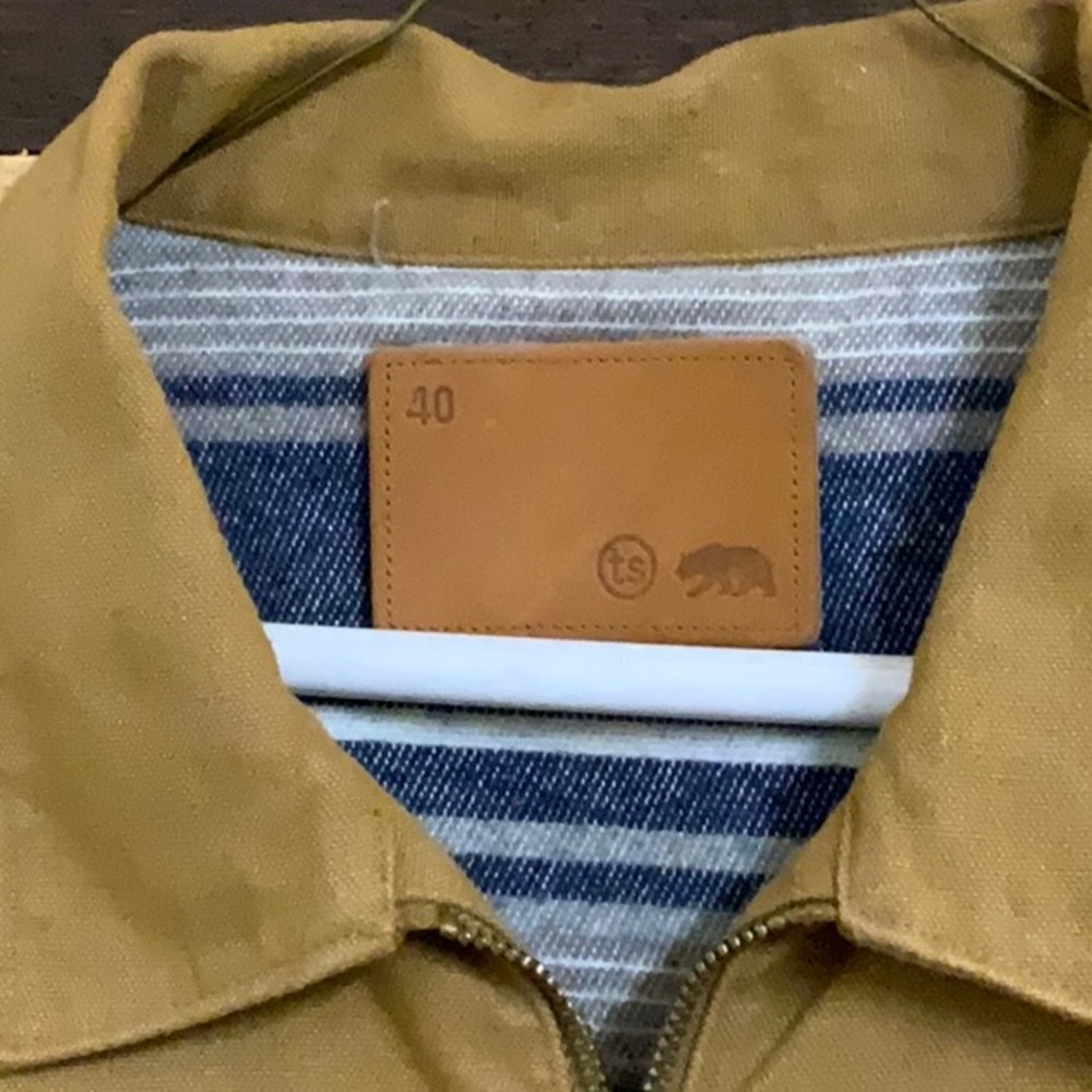 Taylor Stitch Tan Military Jacket